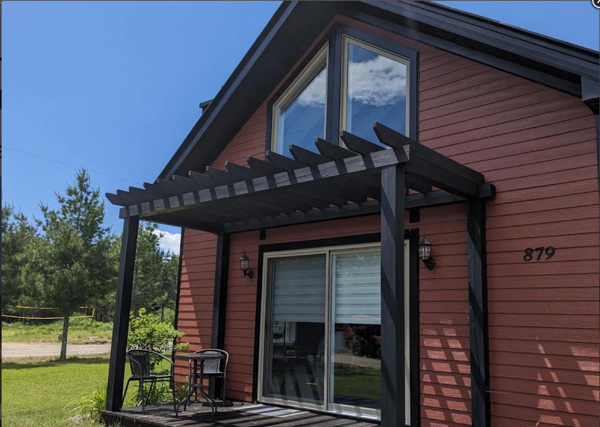 Les Chalets Double K # 3 Saint-Alexis-des-Monts Luaran gambar